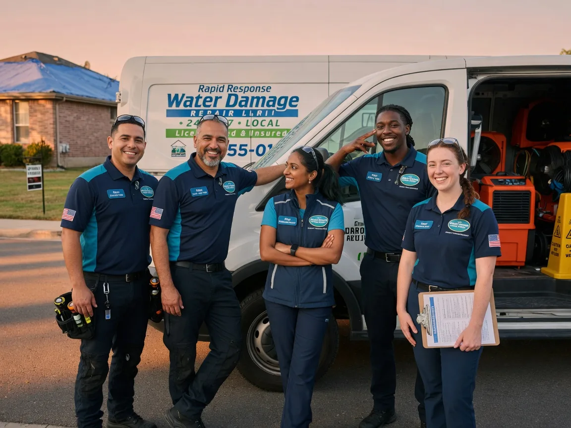 Water Damage Restoration company in Bremond, TX