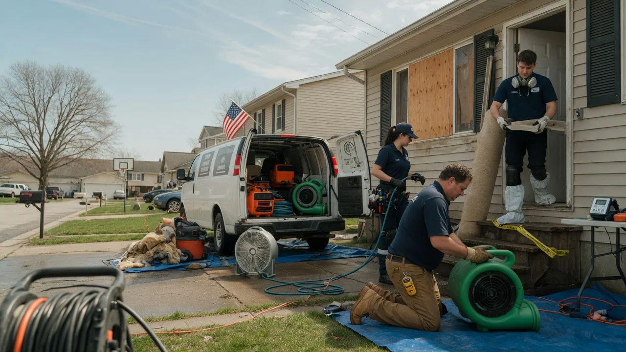 Water Damage Restoration in Bremond, TX near me